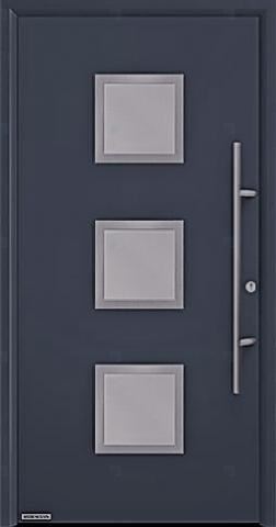 Domovní dveře Hörmann Thermo 65, motiv THP 810S  antracit RAL 7016